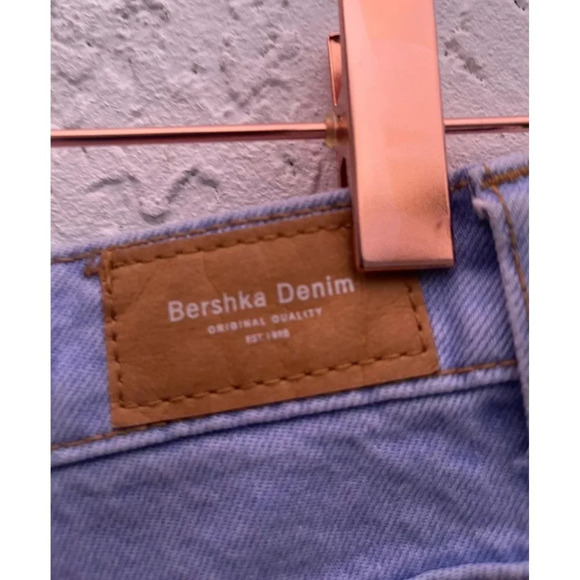 Bershka DENIM Womens Cotton Tapered Leg Mom Jeans Sz 4 - Picture 15 of 15